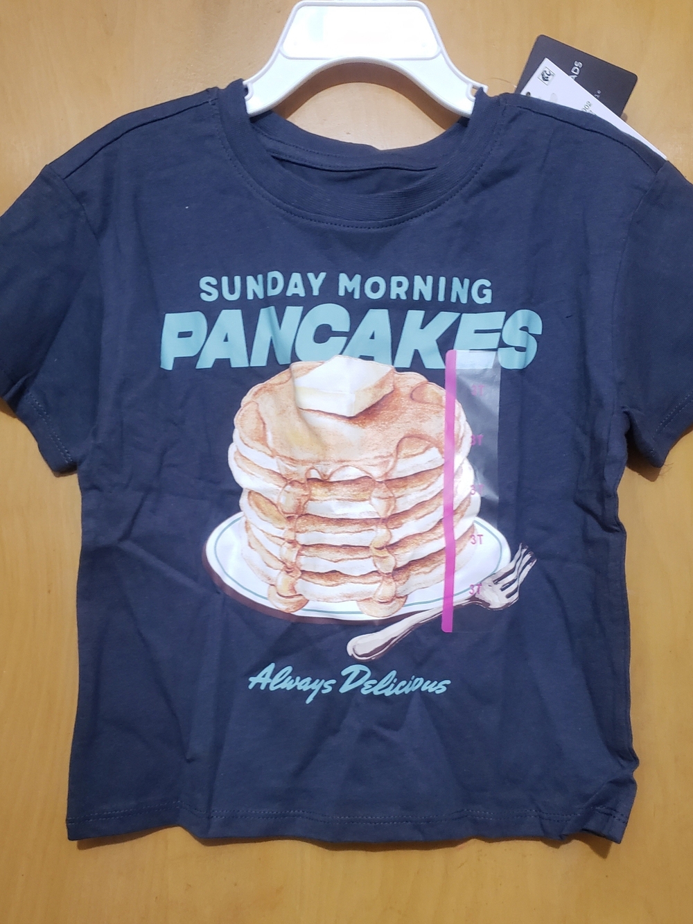 Grayson Threads Gray Short Sleeve Pancake Graphic Tee